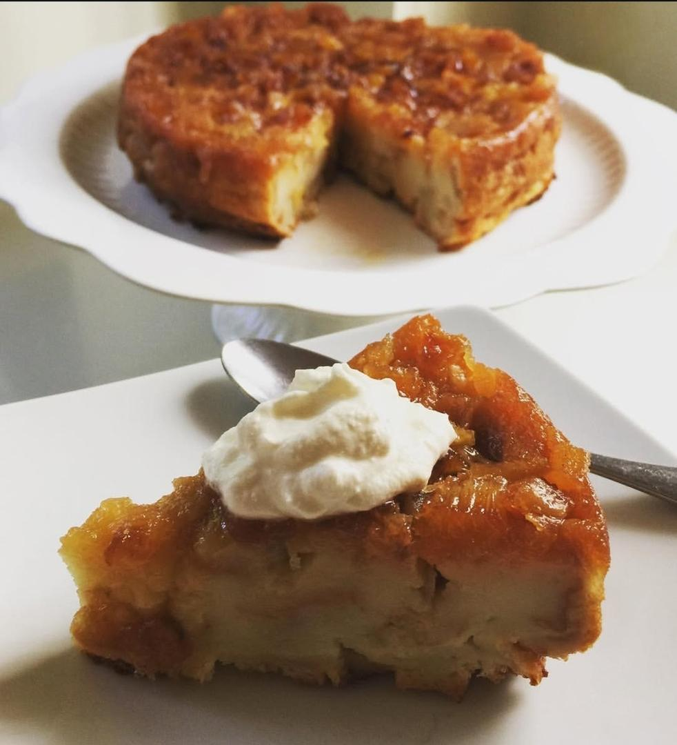 Budín de Pan y Piña: El encuentro de dos tradiciones!