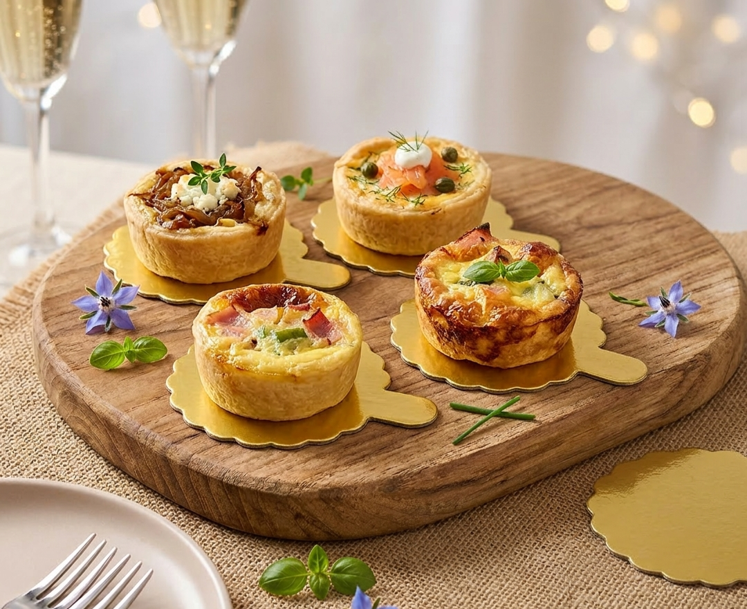 El Arte Del Mini Quiche: El Secreto está en la Sablée Salada